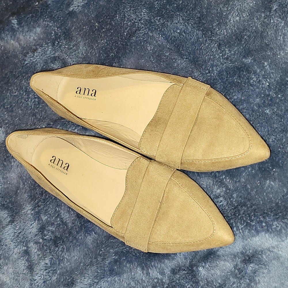 Tan loafers